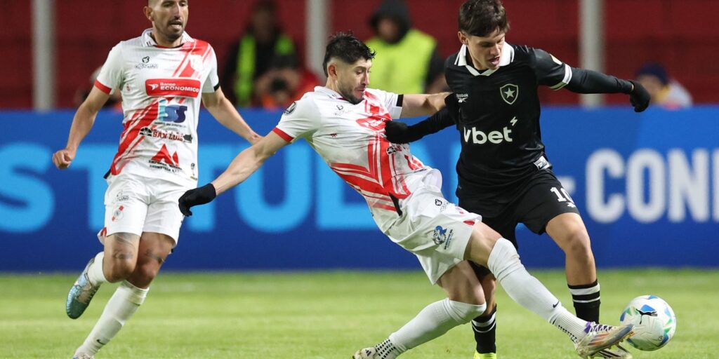 Botafogo sente altitude e perde para o Nacional Potosí