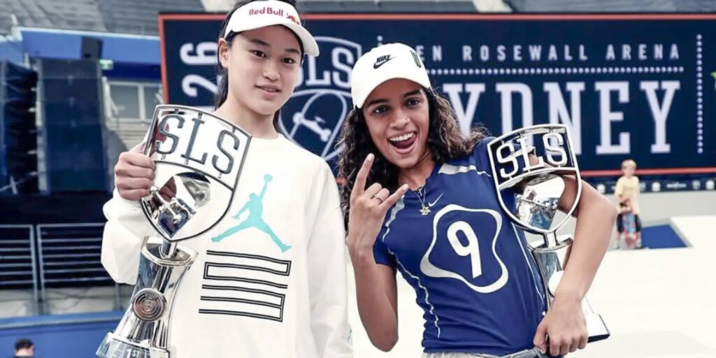 Rayssa Leal vence primeira etapa do circuito mundial de skate