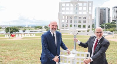 EBC instala antena de TV 3.0 na Torre de TV, em Brasília