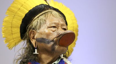 Internado, cacique Raoni tem saúde estável e respira sem aparelhos