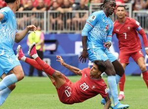 Portugal e RD Congo empatam; congoleses marcam primeiro gol em Copas