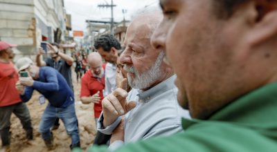 Perdas materiais serão recuperadas, diz Lula em visita a Minas Gerais