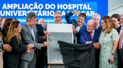Lula inaugura novas áreas de hospital universitário de São Carlos