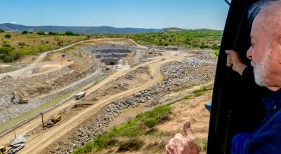 Lula inaugura túnel de transposição das águas do São Francisco no RN
