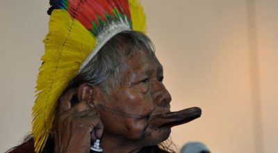 Cacique Raoni apresenta boa evolução clínica e vai para enfermaria