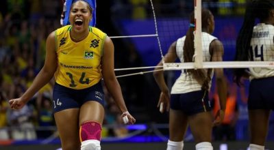 Brasil sofre, mas bate Itália por 3 sets a 2 na Liga das Nações