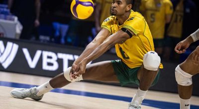 Brasil cai na 1ª fase da Liga das Nações de vôlei masculino