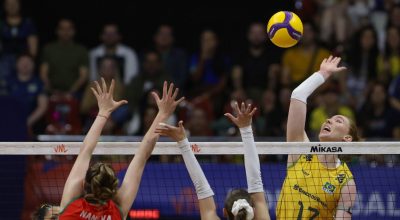 Invicto, Brasil enfrenta campeãs olímpicas na Liga das Nações de Vôlei