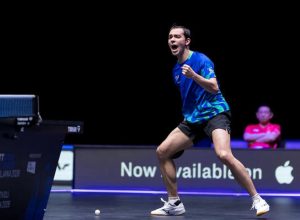 Hugo Calderano cai na final e perde chance do tri no WTT da Eslovênia