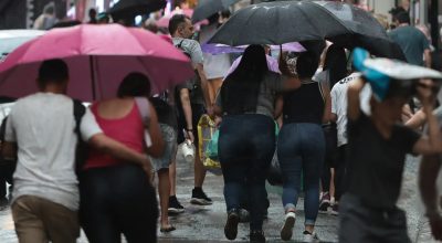 Inmet alerta para chuvas fortes no Sudeste e no Paraná