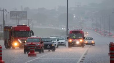 Chuvas atingem Nordeste, Norte e pontos isolados do Centro-Oeste