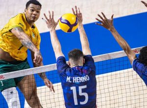 Brasil bate bicampeã olímpica França na Liga das Nações de vôlei