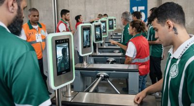 Reconhecimento facial amplia público nos estádios e reforça segurança