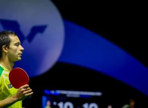 Hugo Calderano perde de algoz olímpico e cai em torneio na China