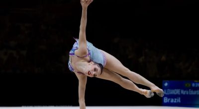 Babi e Maria Eduarda brilham em 1º dia do Mundial de Ginástica Rítmica
