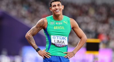 Erik Cardoso supera recorde nos 100 m, mas não tem marca homologada