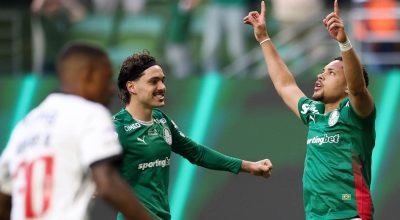 Palmeiras goleia Vasco e volta a abrir frente no Brasileirão: 4 a 1