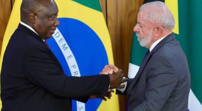 Lula: Brasil e África do Sul devem focar em autonomia para autodefesa