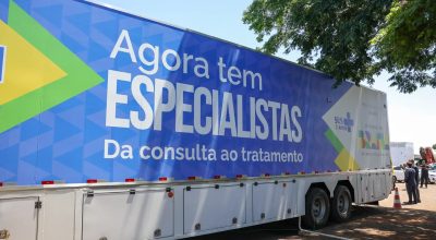 Agora Tem Especialistas lança em Manguinhos carreta de saúde da mulher