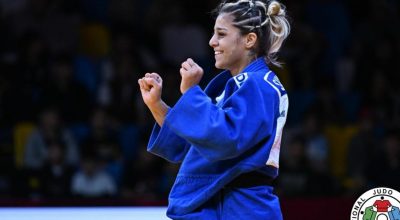 Sarah Souza é bronze em 1º dia do Grand Slam de judô no Cazaquistão