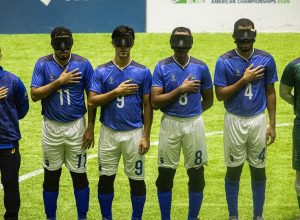 Brasil encara Costa Rica na semi da Copa América de futebol de cegos
