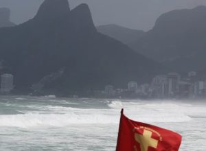 Chuva forte atinge o Rio de janeiro desde a noite desta segunda-feira