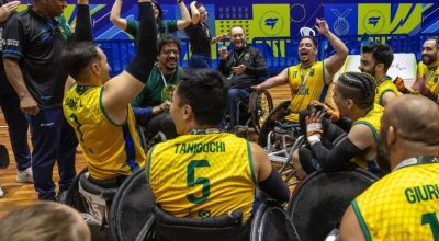 Seleção de rúgbi em cadeira de rodas conquista torneio internacional